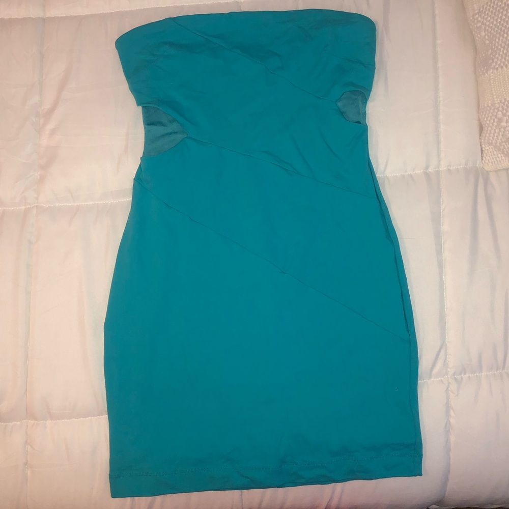 BEBE Cut Out Mini Dress